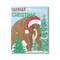 Stupell Industries Totally Mammoth Christmas Scene Canvas Wall Art